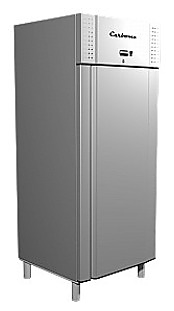 Шкаф холодильный Carboma R560 INOX - фото №1