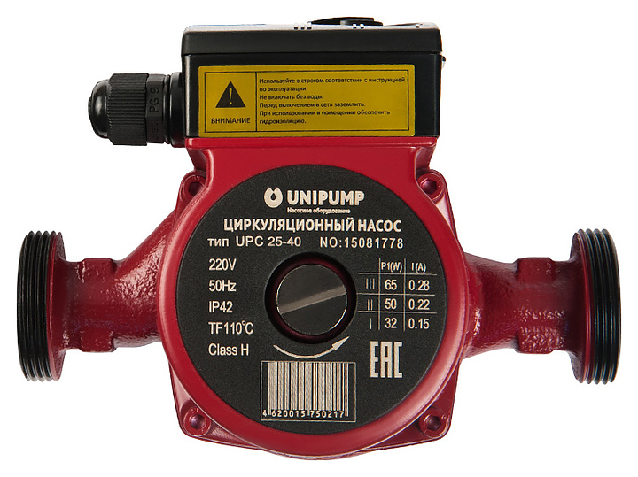 Циркуляционный насос UNIPUMP UPC 25-160 230 - фото №1