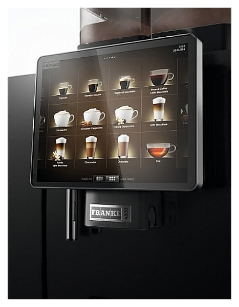 Кофемашина Franke A800 FM 1G H1 + SU05 (холодильник 5 л) - фото №4
