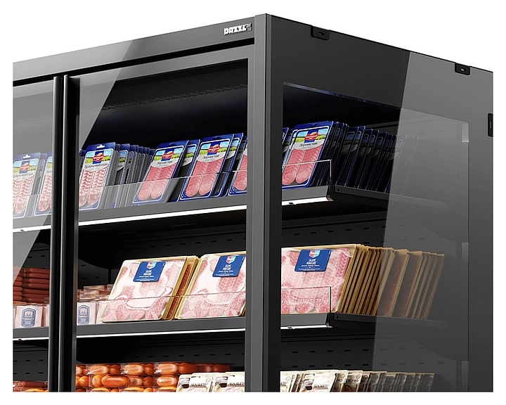 Горка холодильная Dazzl Vega DG 100 H210 125 гастрономическая - фото №4