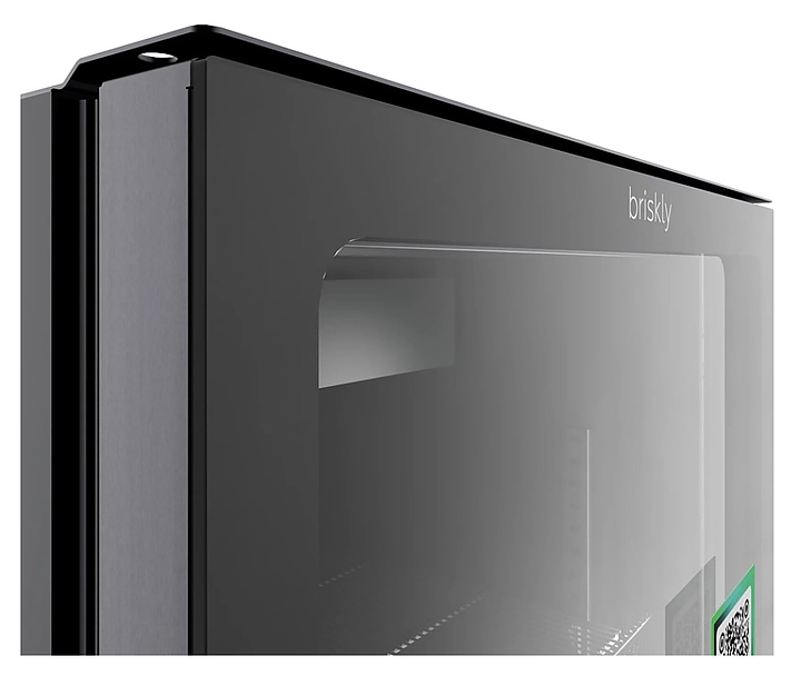 Шкаф холодильный Briskly 5 Smart Premium (RAL 7024) - фото №3