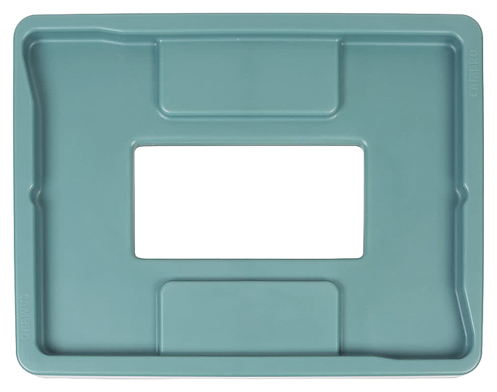Тележка для термоконтейнера Cambro CD400 401 синевато-серая - фото №3