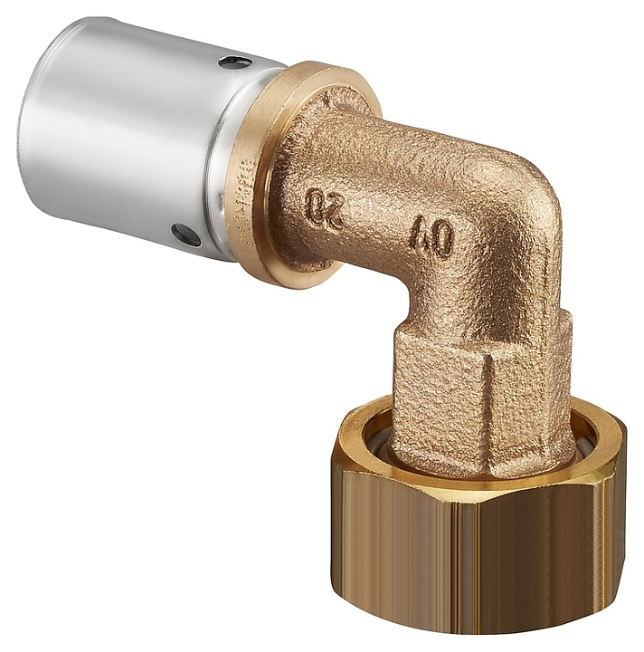 Пресс-угольник с переходом Oventrop Cofit P 1512752, 16х2 мм - Rp 1/2