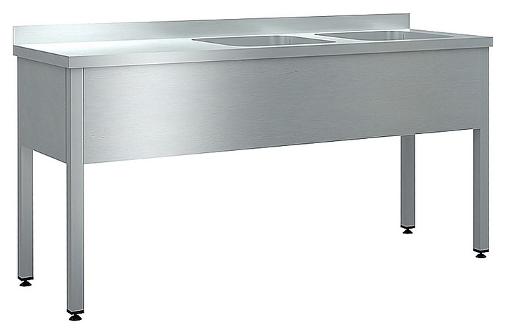Ванна моечная CRYSPI Chef ВМ2 20/7 П - фото №1