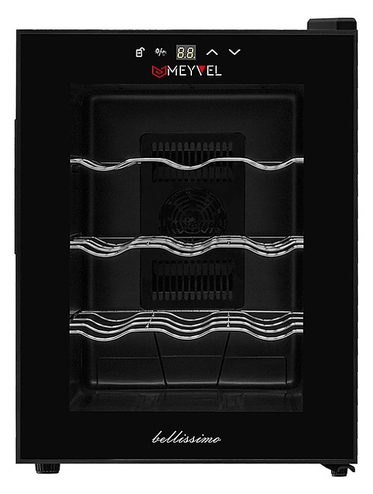 Винный шкаф MEYVEL MV12-TB1 - фото №3