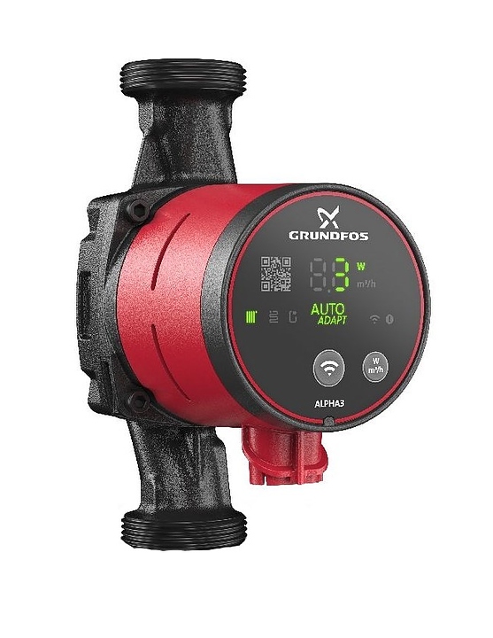 Циркуляционный насос Grundfos ALPHA3 32-80 - фото №3