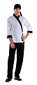 Клён Куртка сушиста белая с отделкой черного цвета 00007, набор из 5 штук