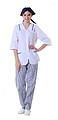 Клён Куртка работника кухни женская белая, набор из 5 штук