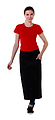 Клён Футболка женская красная с коротким рукавом, набор из 5 штук